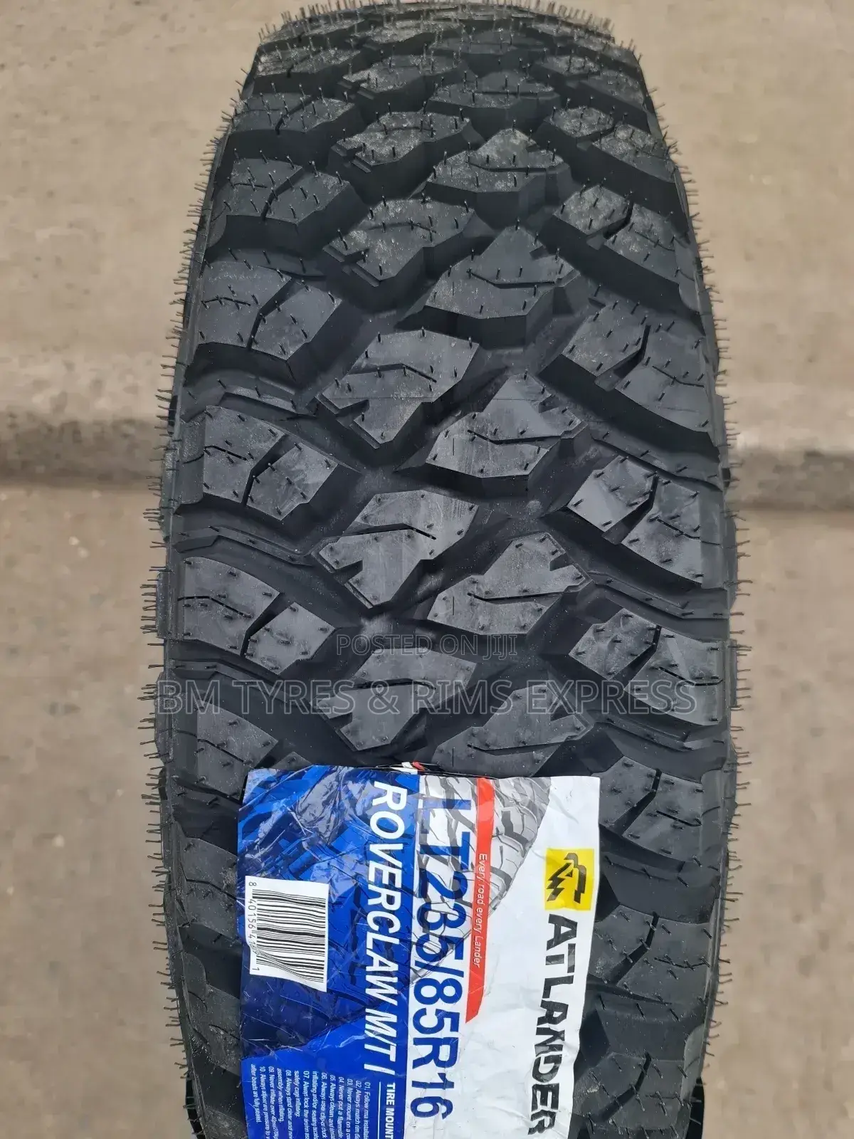 235 /85 R16 Atlander Tyres (Mud Terrrain) Thailand.
