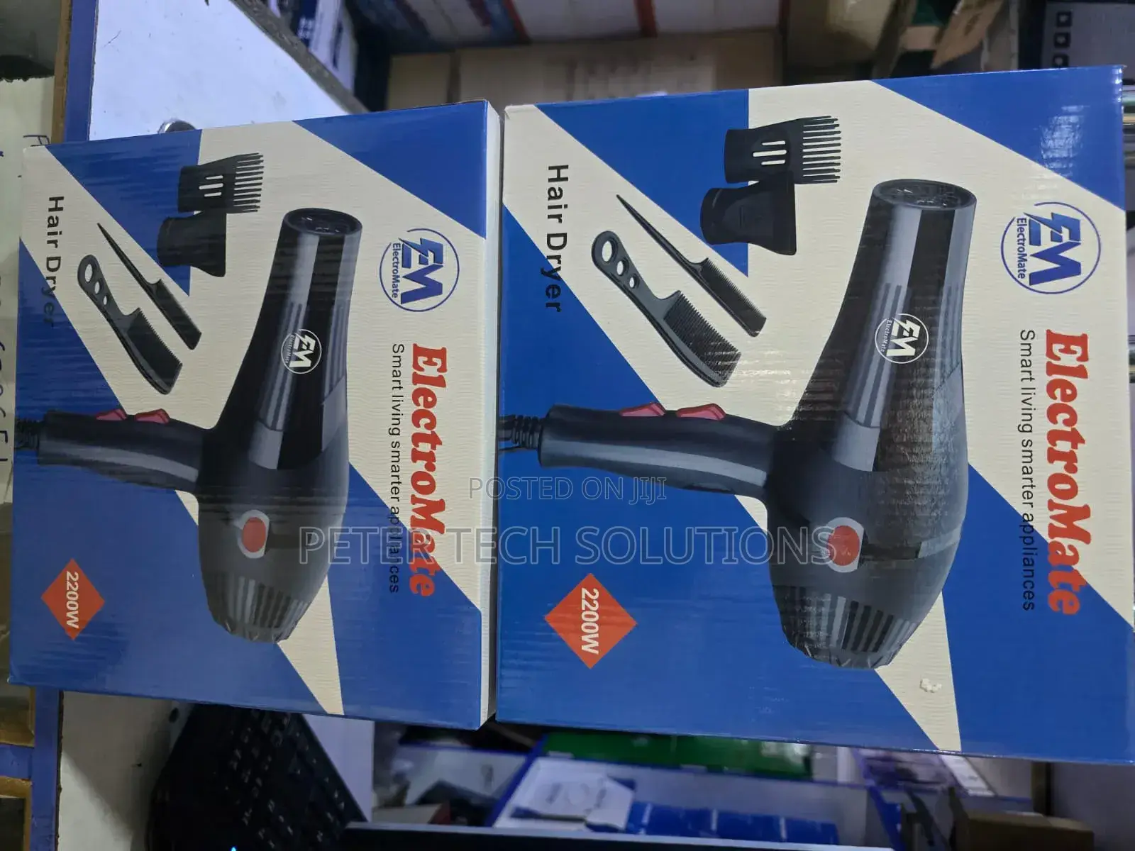 Electromate Hair Dryer Brodry Available