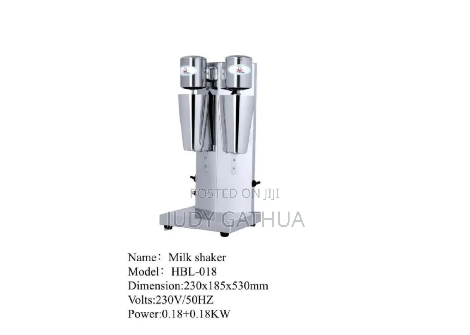 Milk Shake Double Stainless