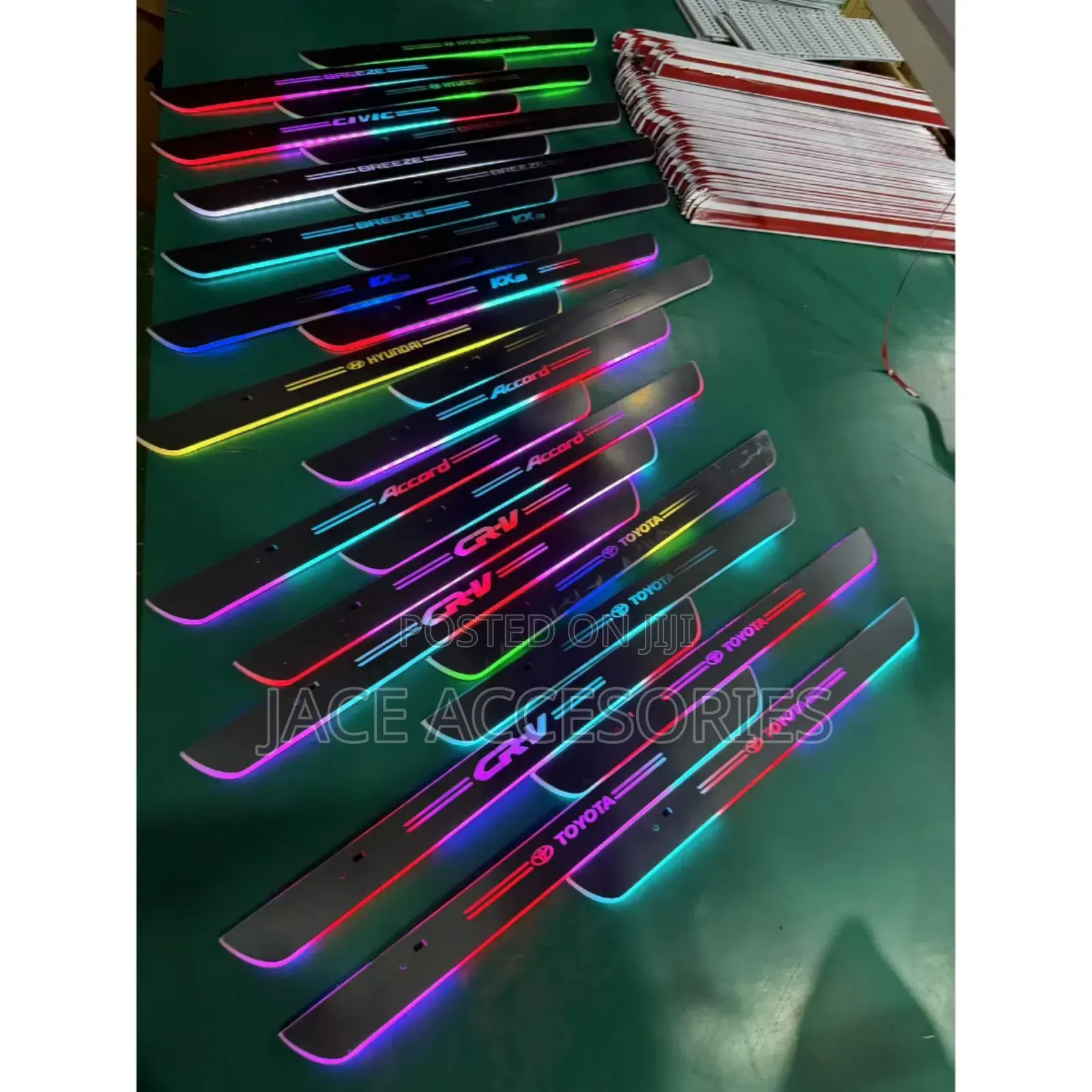 Car Door Sill Rgb Atmospheric Lights