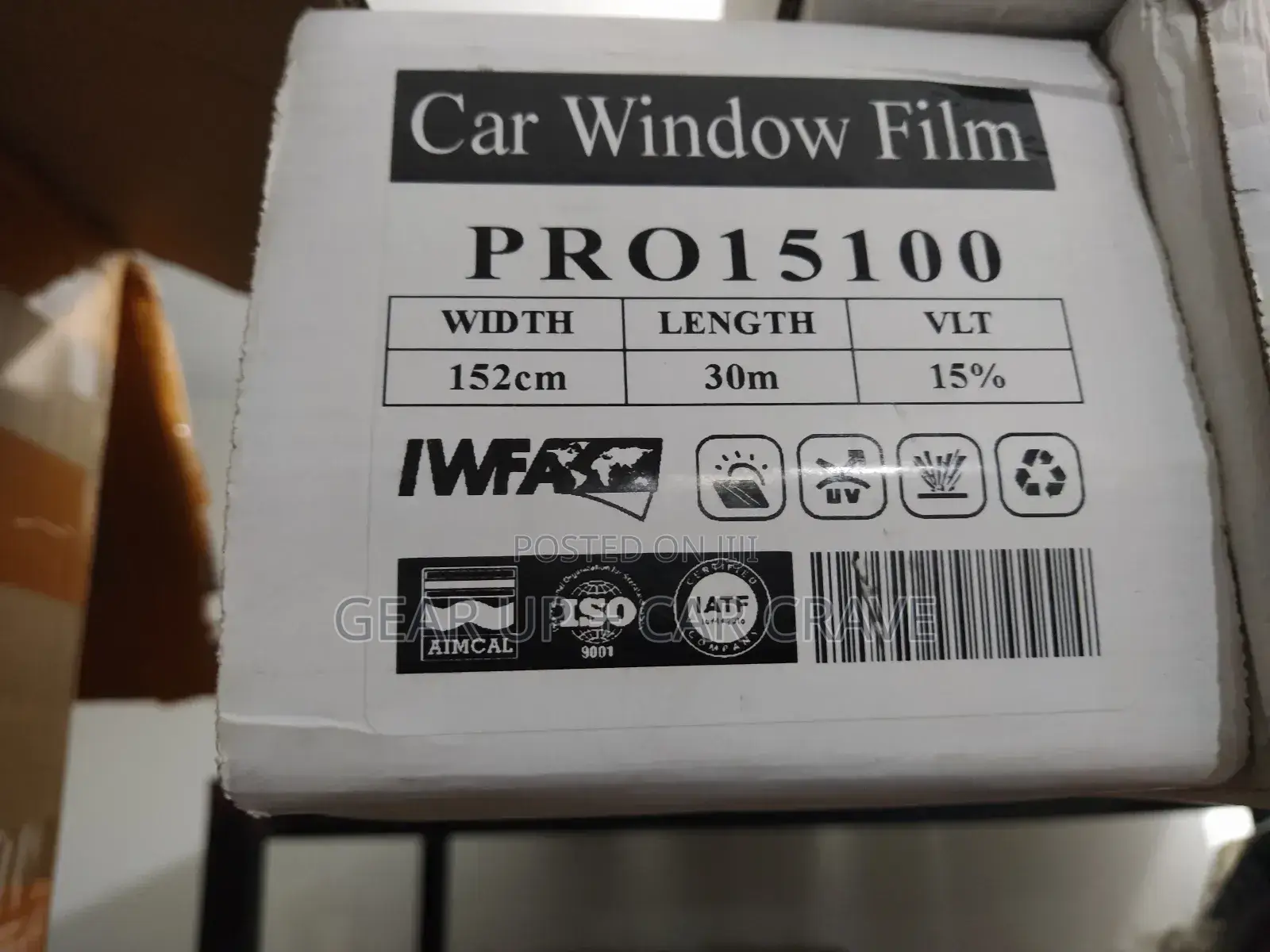 Car Window Film Ceramic Tint 1m