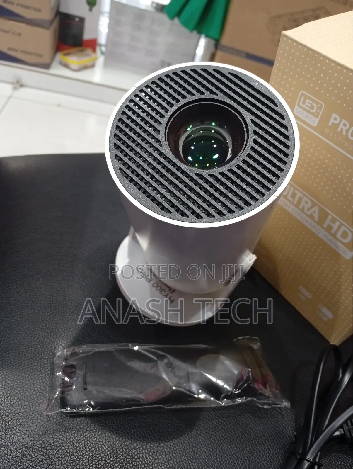 Smart Led Portable Mini Projector - Full Wifi, Usb