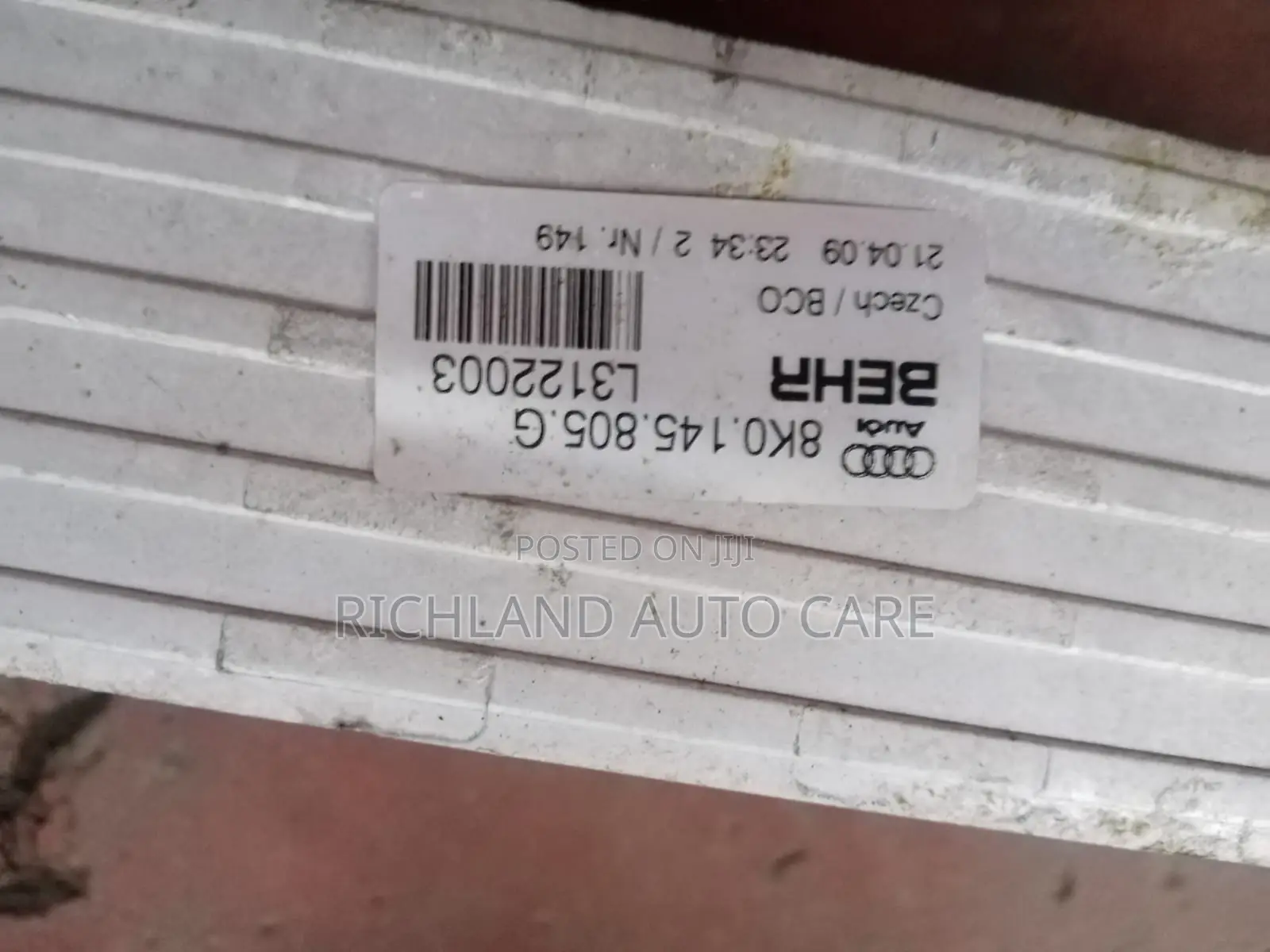 Turbo Radiator Charge Air Inter Cooler Audi A4 A5 A6 Q5