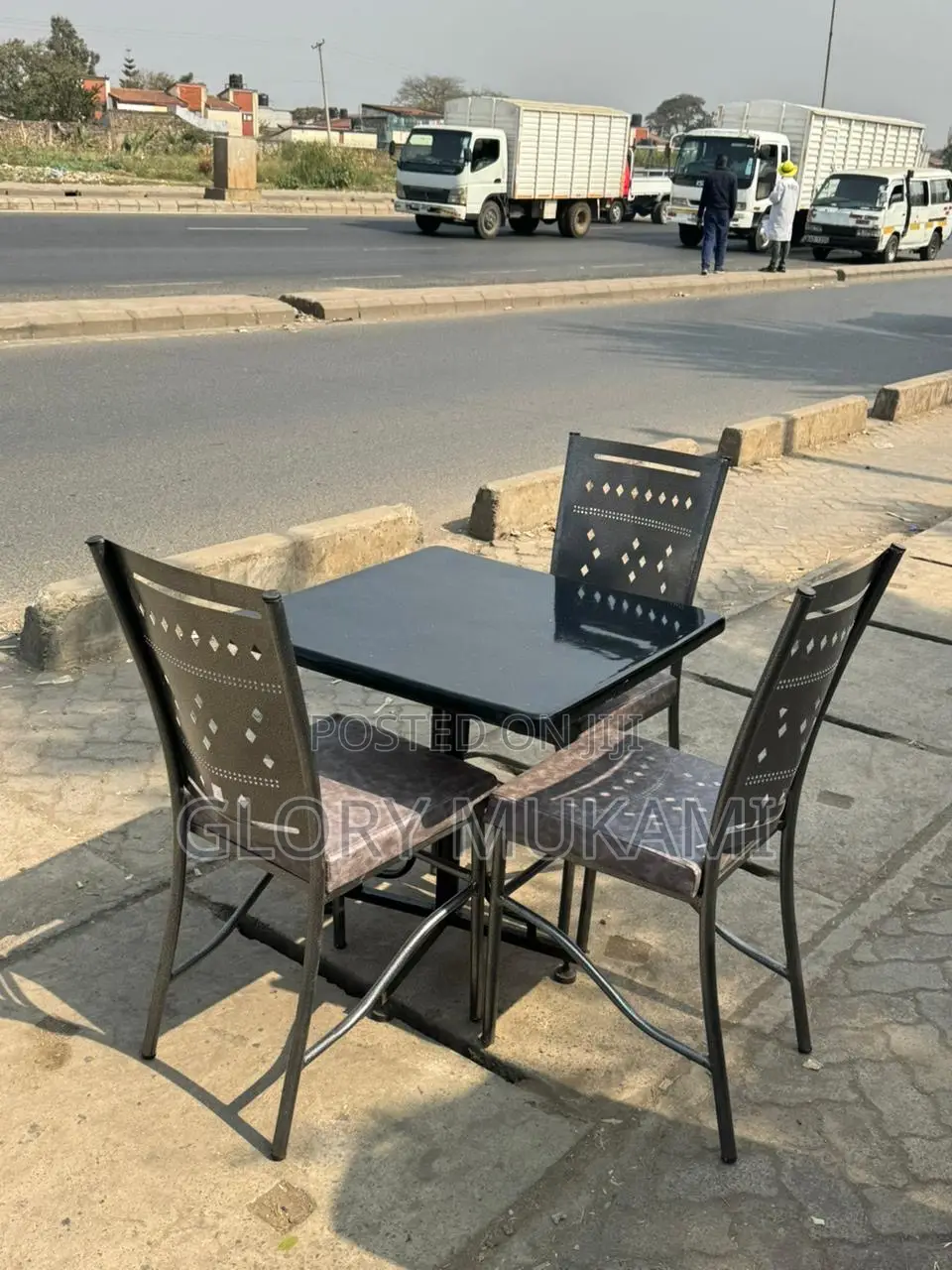 Restaurant And Bar Marble Square Table