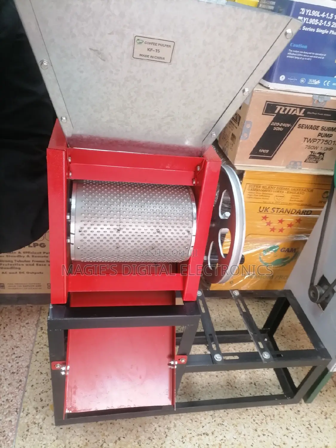 Well Performing Coffee Pulper Machine