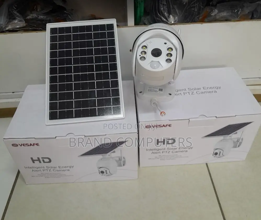 Ubox 4mp Outdoor Solar-Powered PTZ Network Camera 4g