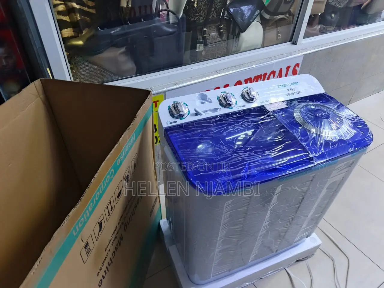 Hisense Twin Tub Top Load Washing Machine