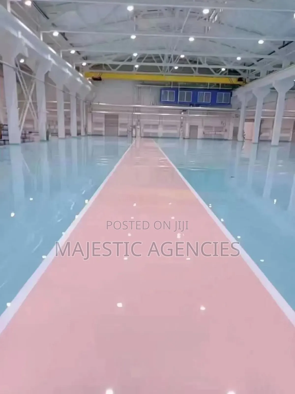 Dual Color Epoxy Flooring 3mm Thickness