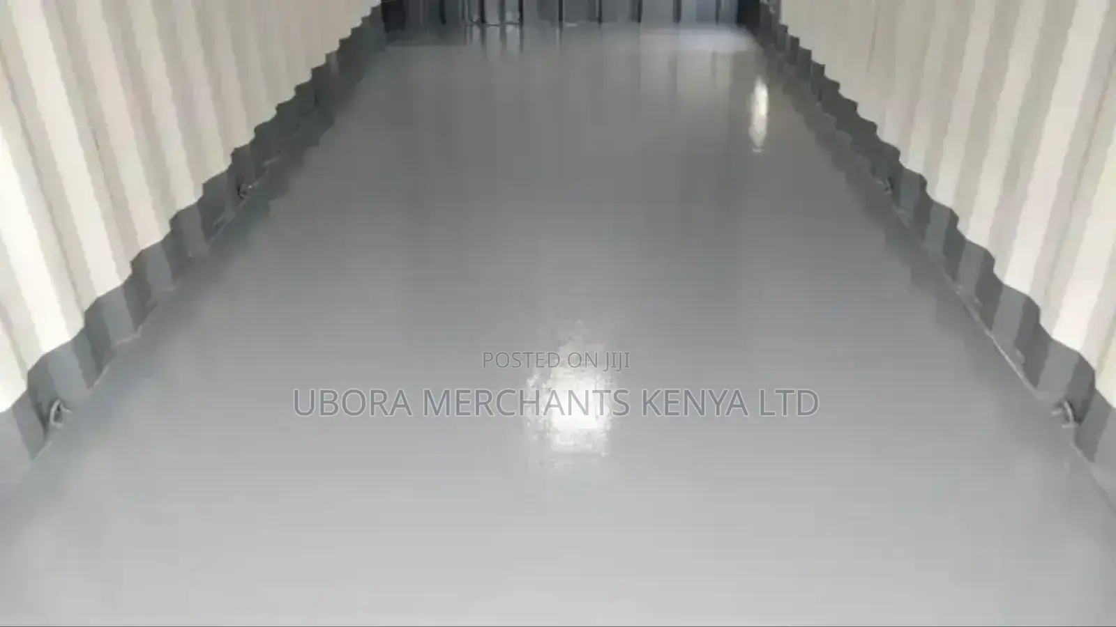 Epoxy Flooring Solution for a 40ft Container.