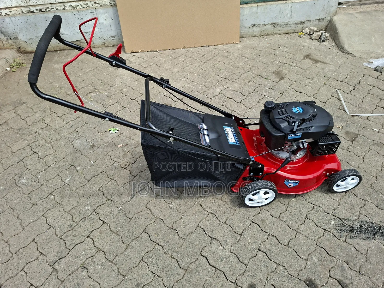 Petrol Lawn Mower.