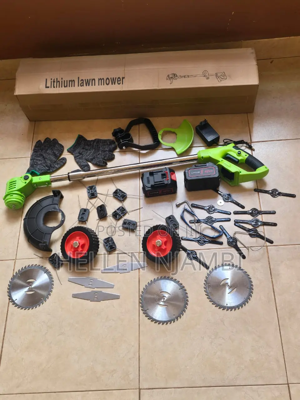 25pcs Cordless Brushcutter 48volts