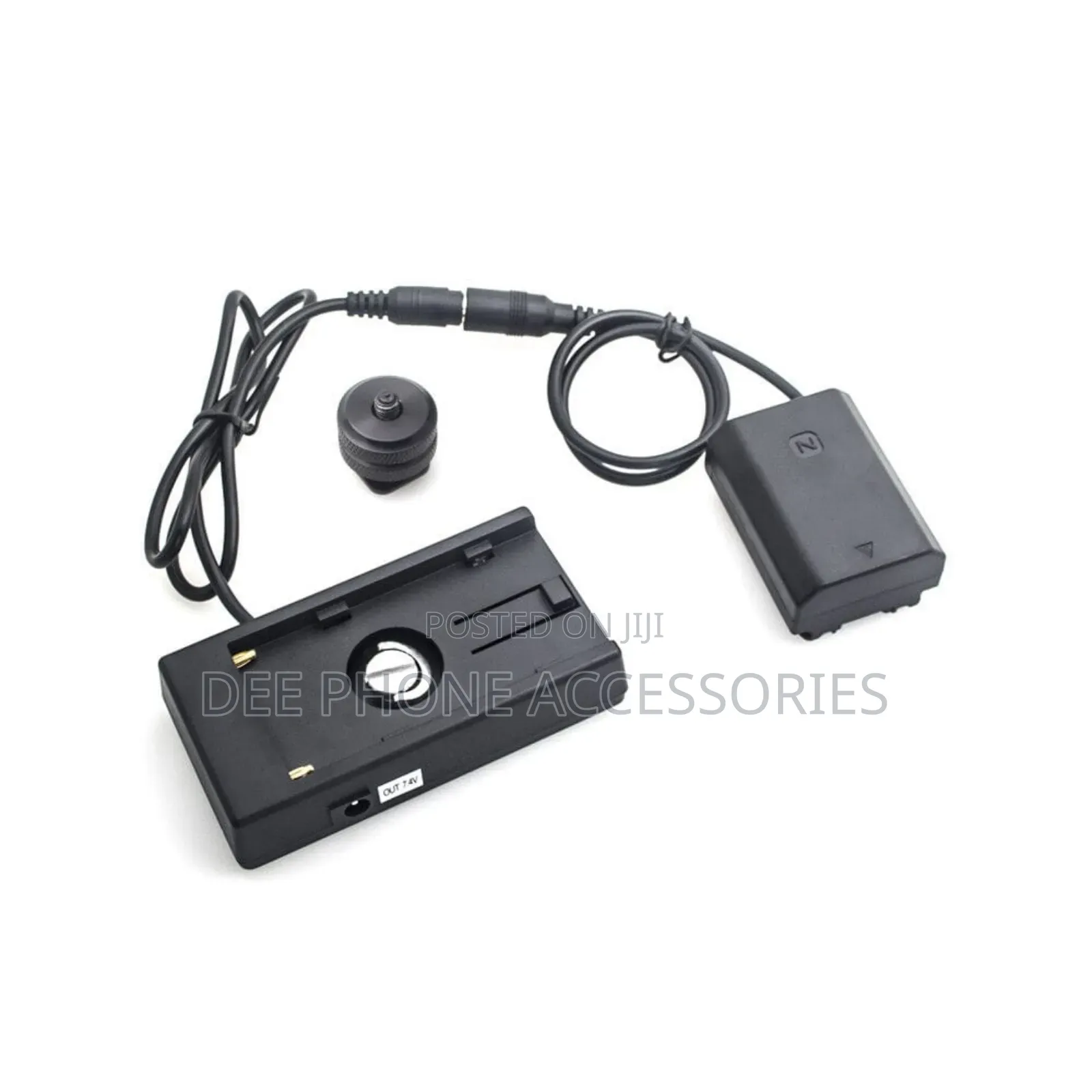 Np Fz100 Battery to Np F970 Battery Mount Plate Adapter