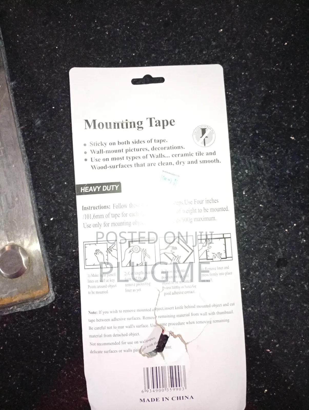 Double Sided Mounting Masking Tape