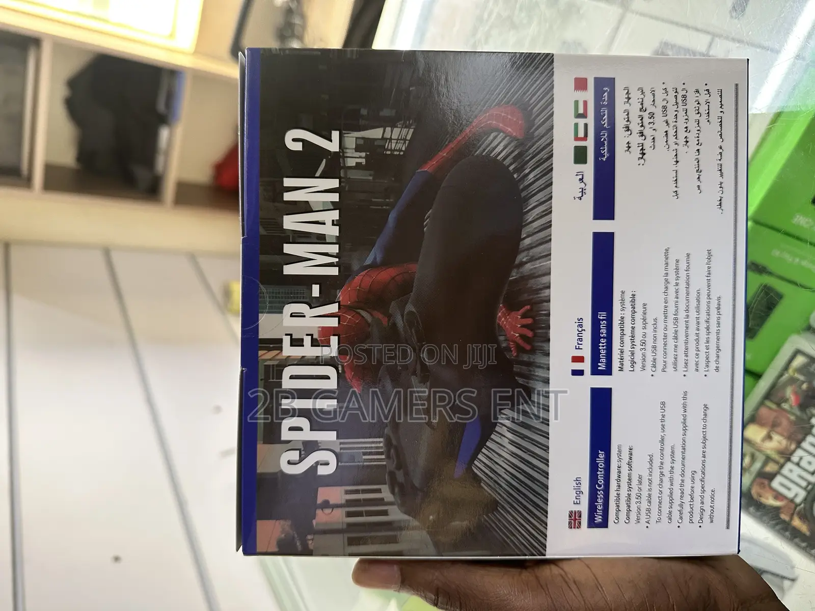 Ps4 Custom Pad(Spiderman)