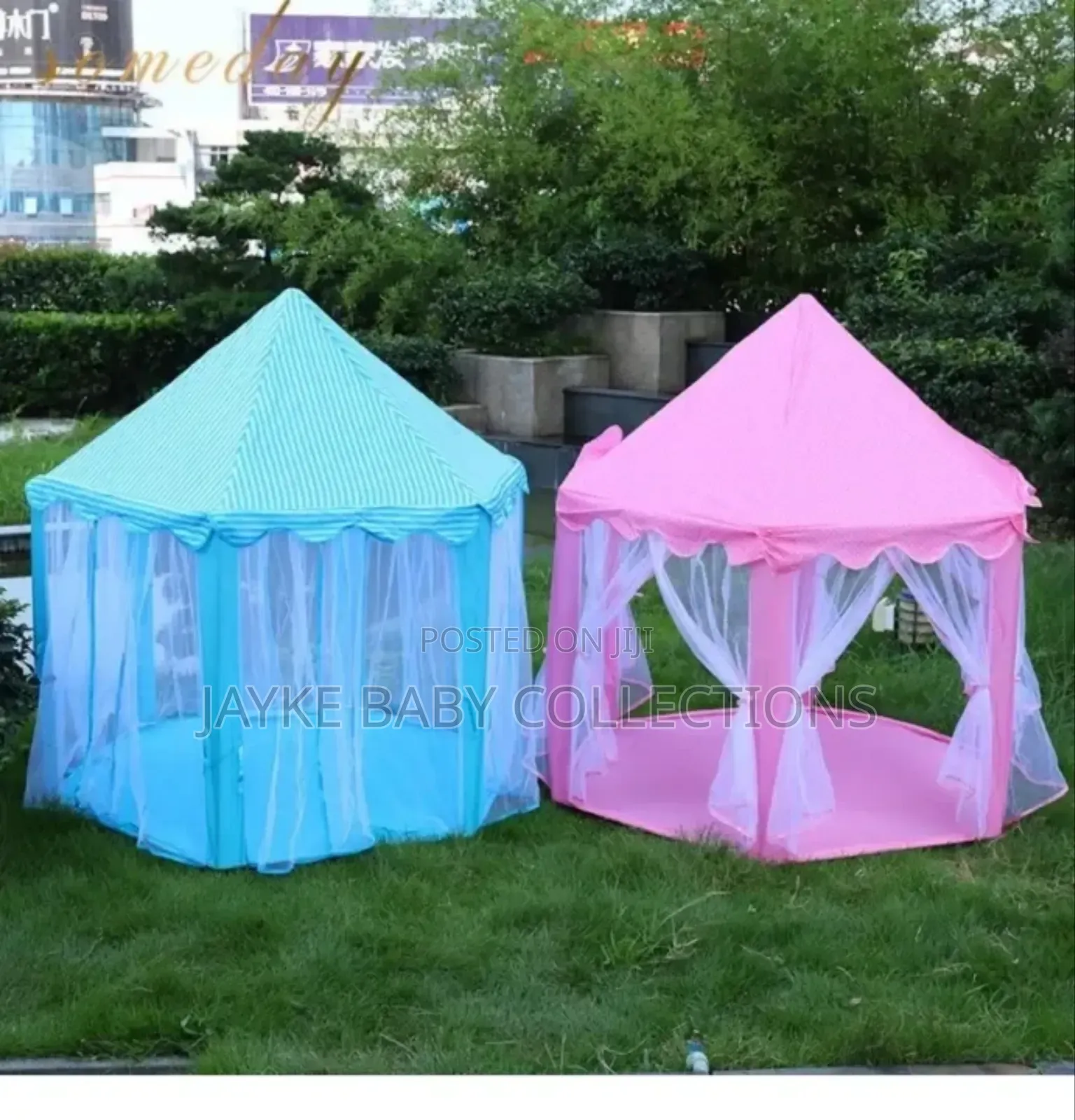 Princess Castle Play Tent for Girls With Magical Star Lights