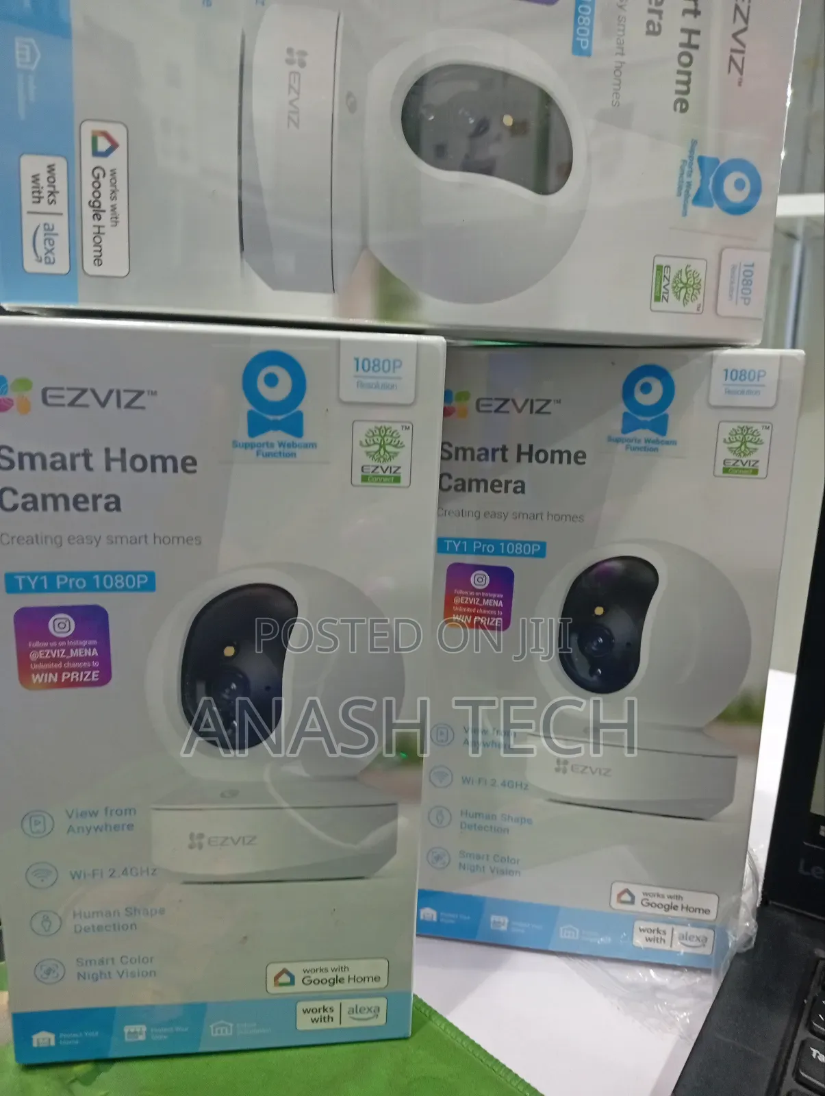 Ty1 Smart Home Camera Ezviz Ty1 Wi-Fi Nanny Camera