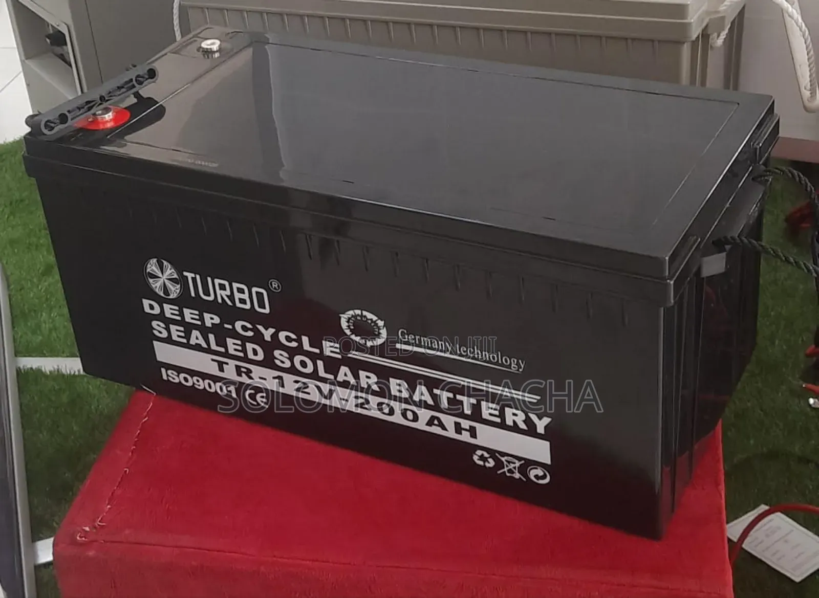 Turbo 200ah 12v Deep Cycle Solar Battery 200amps