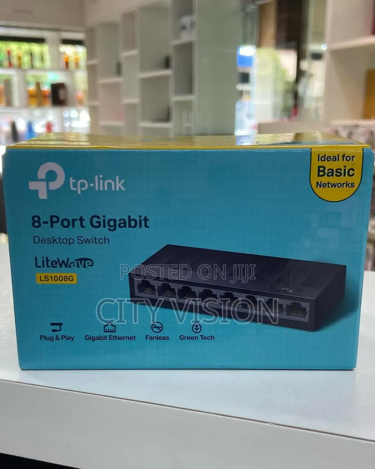 Tp-Link 8-Port Gigabit Desktop Switch Ls1008g