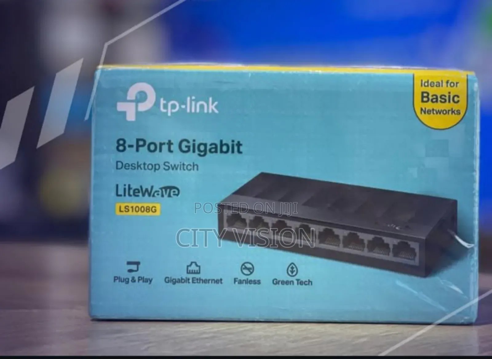 Tp-Link 8-Port Gigabit Desktop Switch Ls1008g