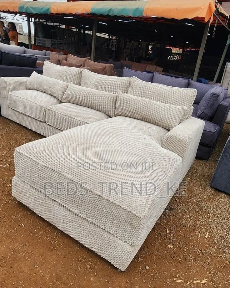 Inspiring 6 Seater L Seat Sofa Set