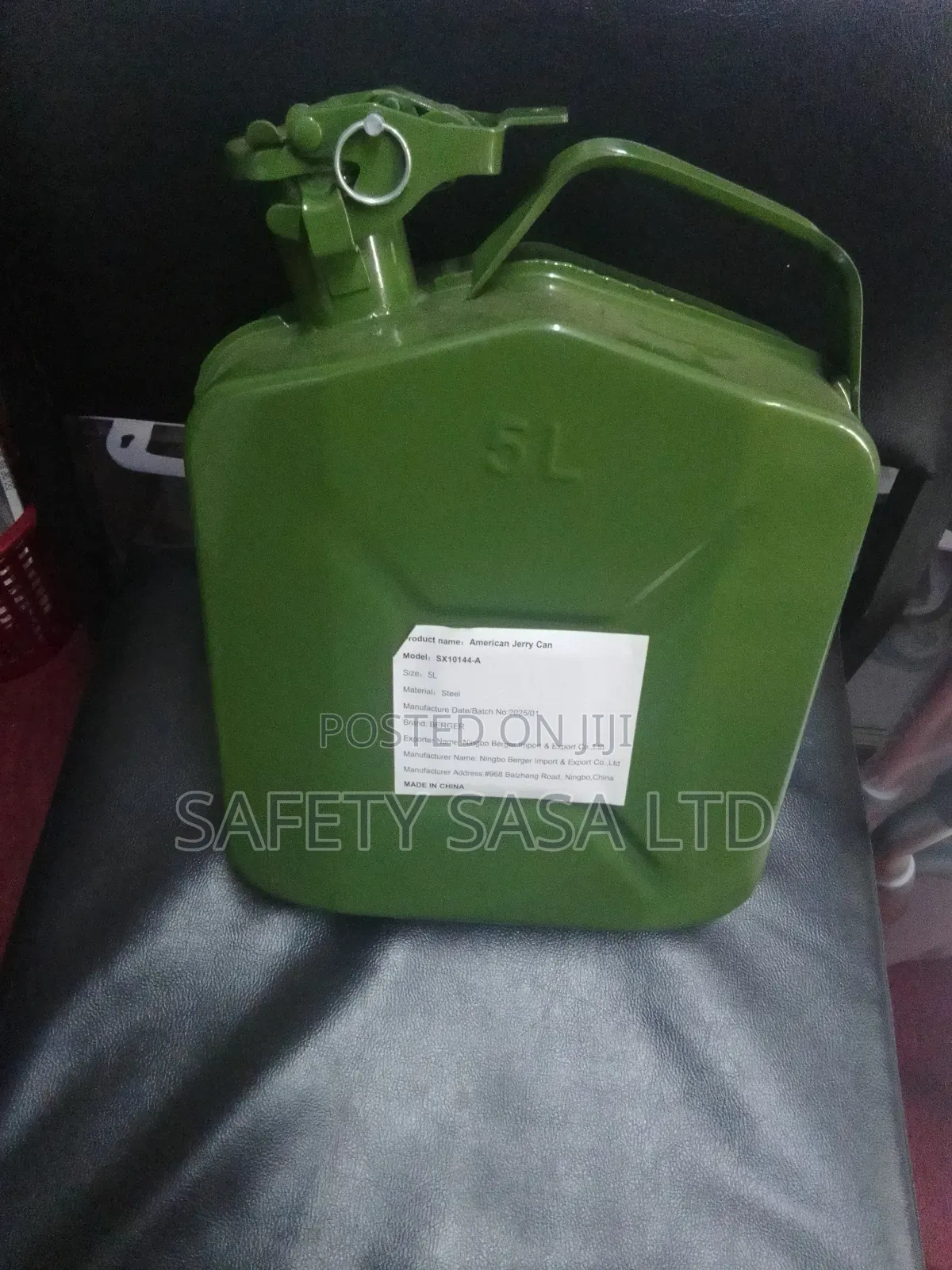 5 Ltre Fuel Jerrican