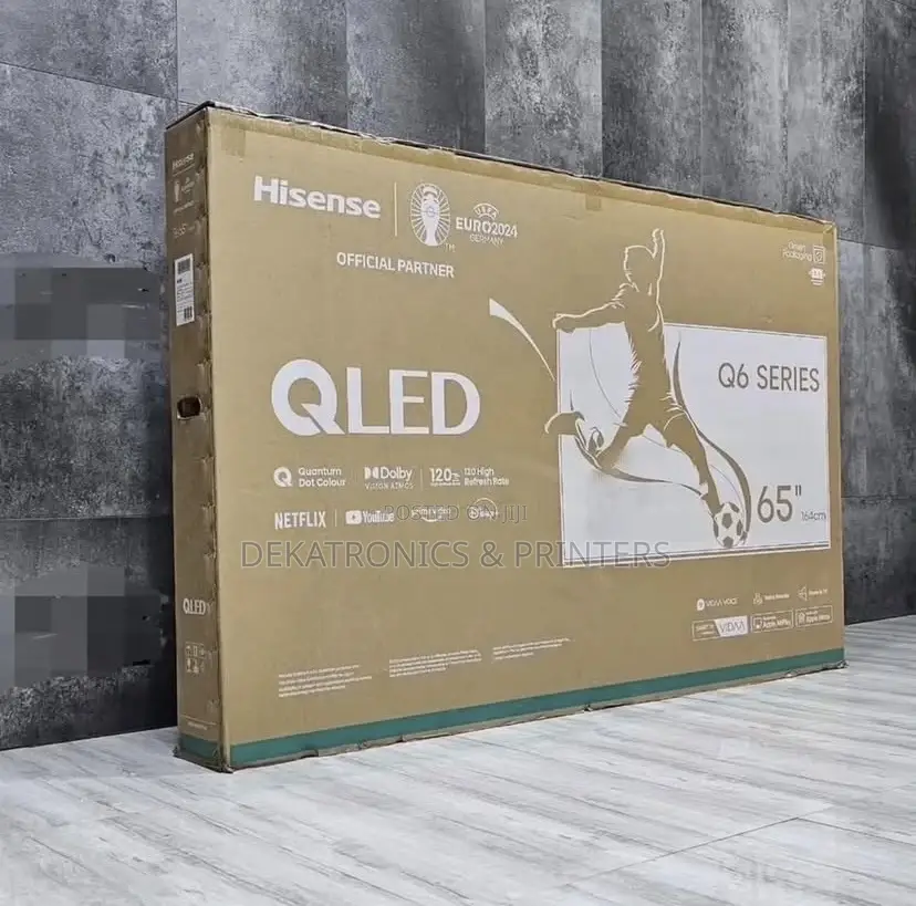 Hisense 65′′ 65q6n Qled Smart Vidaa Tv