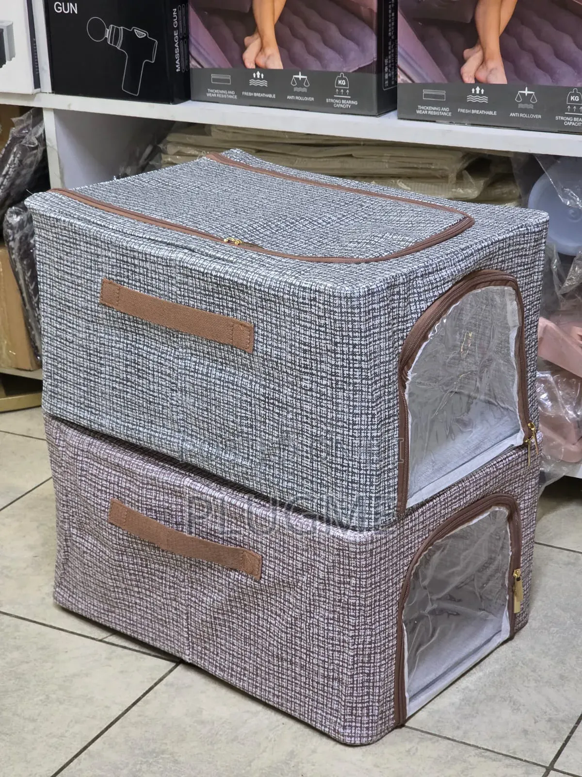 Visible Window Clothes Storage Box Closet Organizer