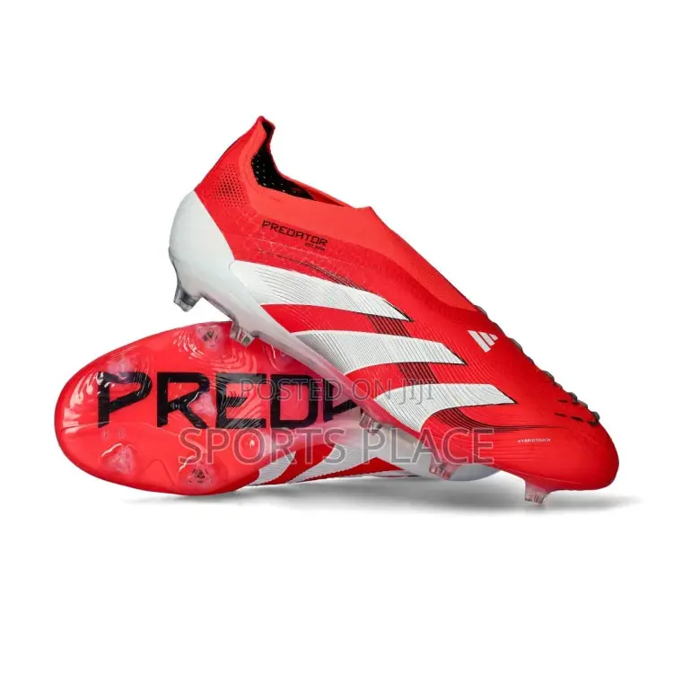 New Adidas Lucid Red Predator Elite Ll Pure Victory Boots