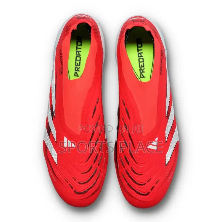 New Adidas Lucid Red Predator Elite Ll Pure Victory Boots