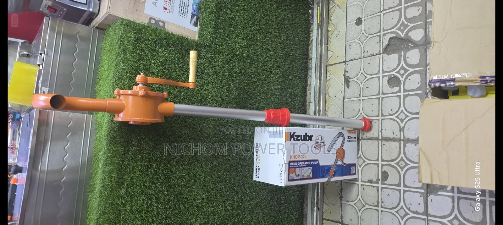 Kzubr Hand Oil Pump/Hand Operated Pump 32mm Caliber