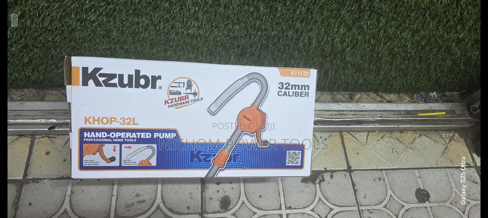 Kzubr Hand Oil Pump/Hand Operated Pump 32mm Caliber