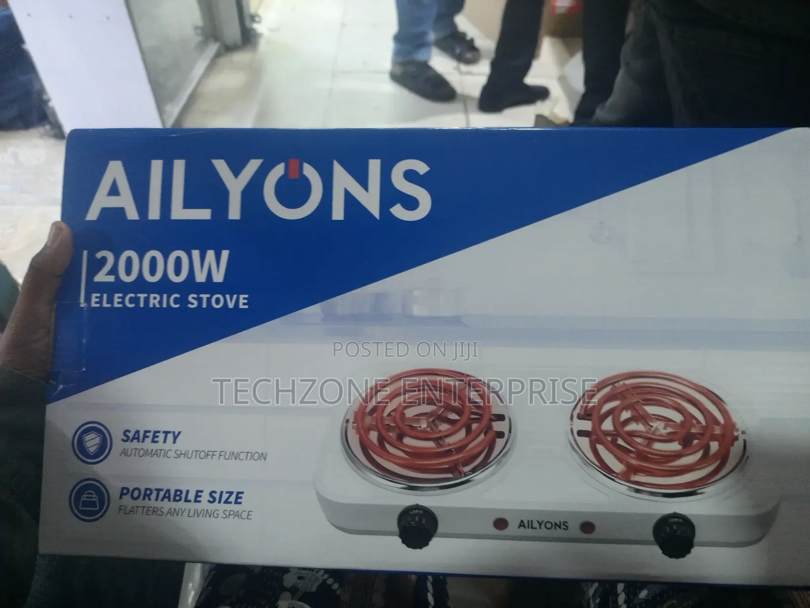 Ailyons High Quality Double Hot Plate Coil Electric Cooker 