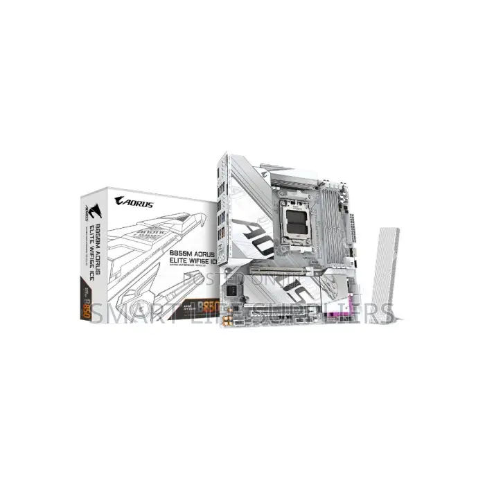Gigabyte B850m Aorus Elite Ax Ice Motherboard With Wifi /Bt