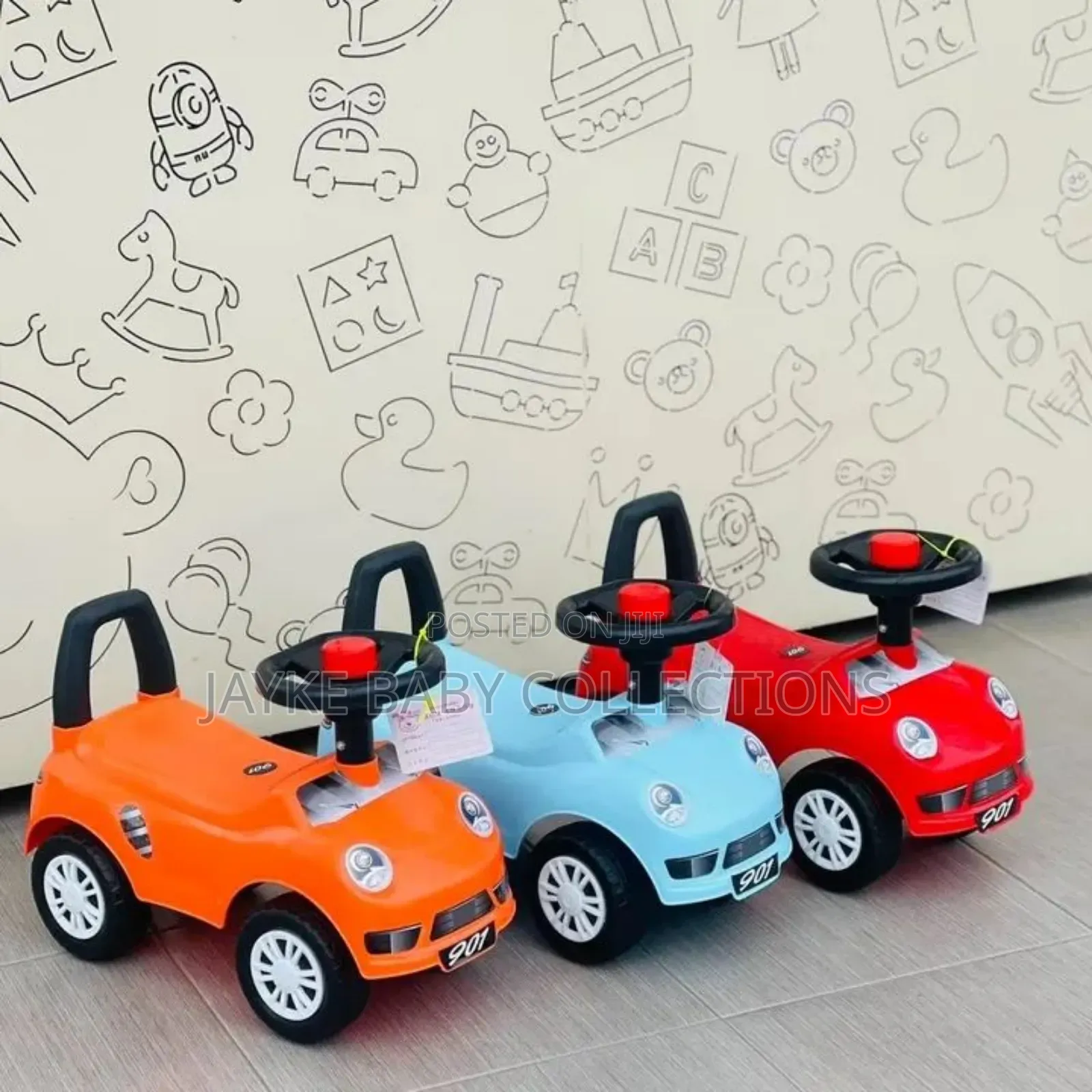 "Kids Push Cars Tricycles – Ride-on Toys for Toddlers