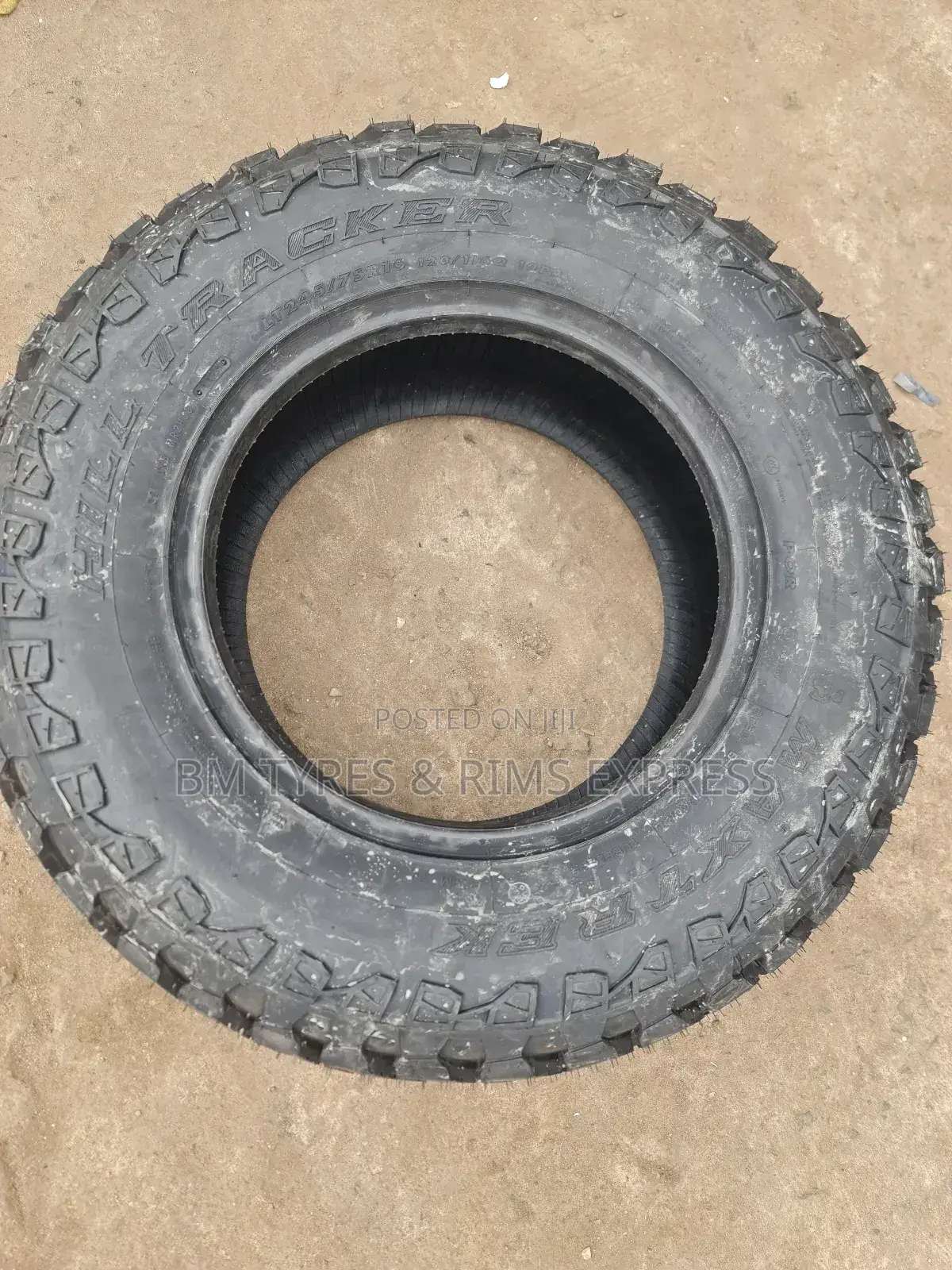 245 /70 R16 Maxtrek Tyres (All Terrrain) Hill Tracker.