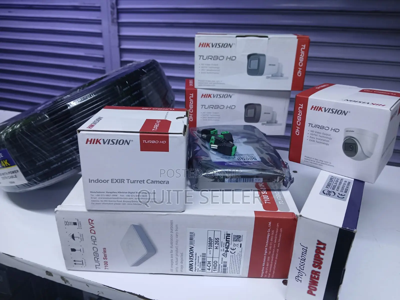 Installation for Full Kit 4 Channel Hikvision