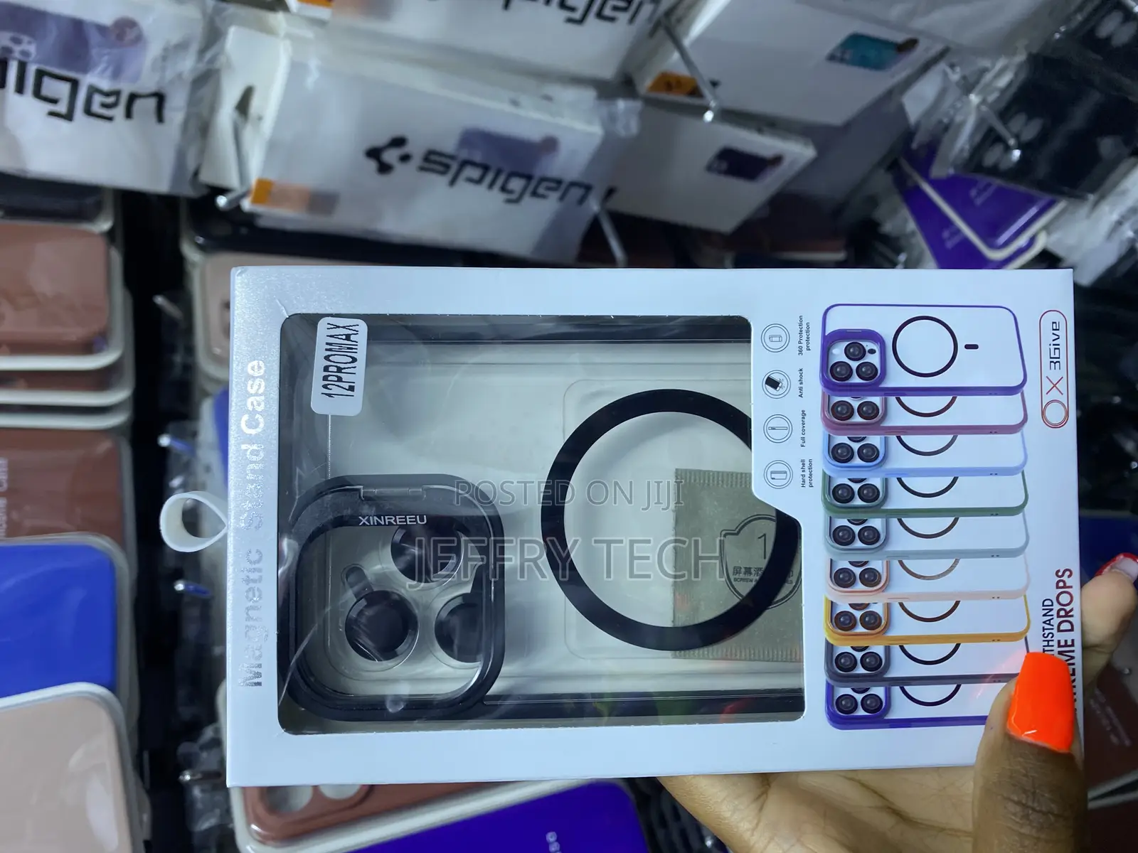 Infosun iPhone 12 Pro Max Newskin Magsafe Case With Lens