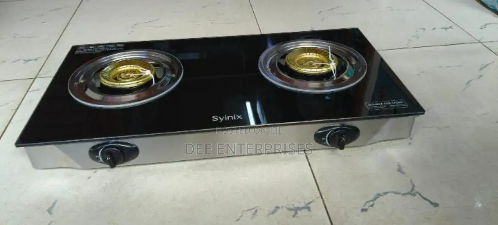 Syinix Table Top Double Burner