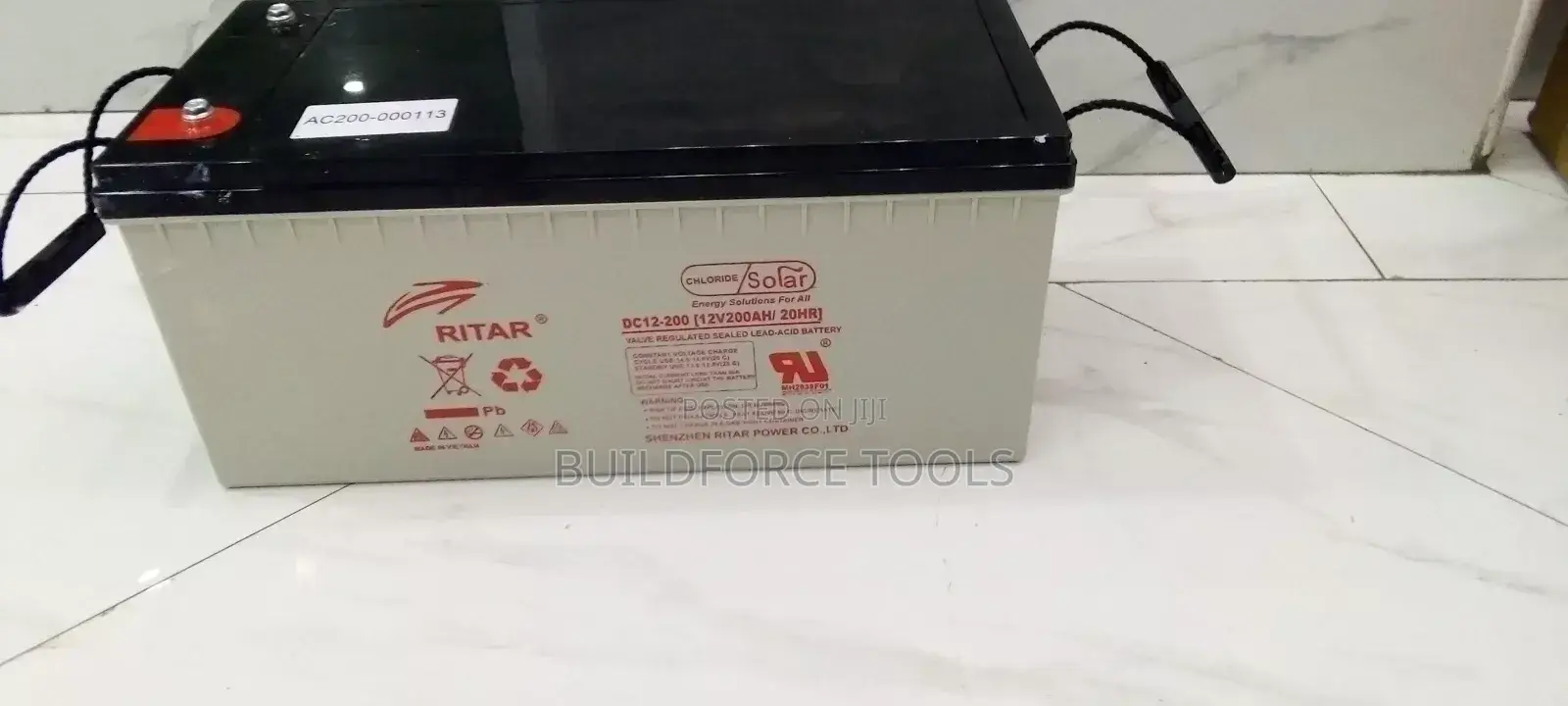 Original Ritar 12v 200ah Battery