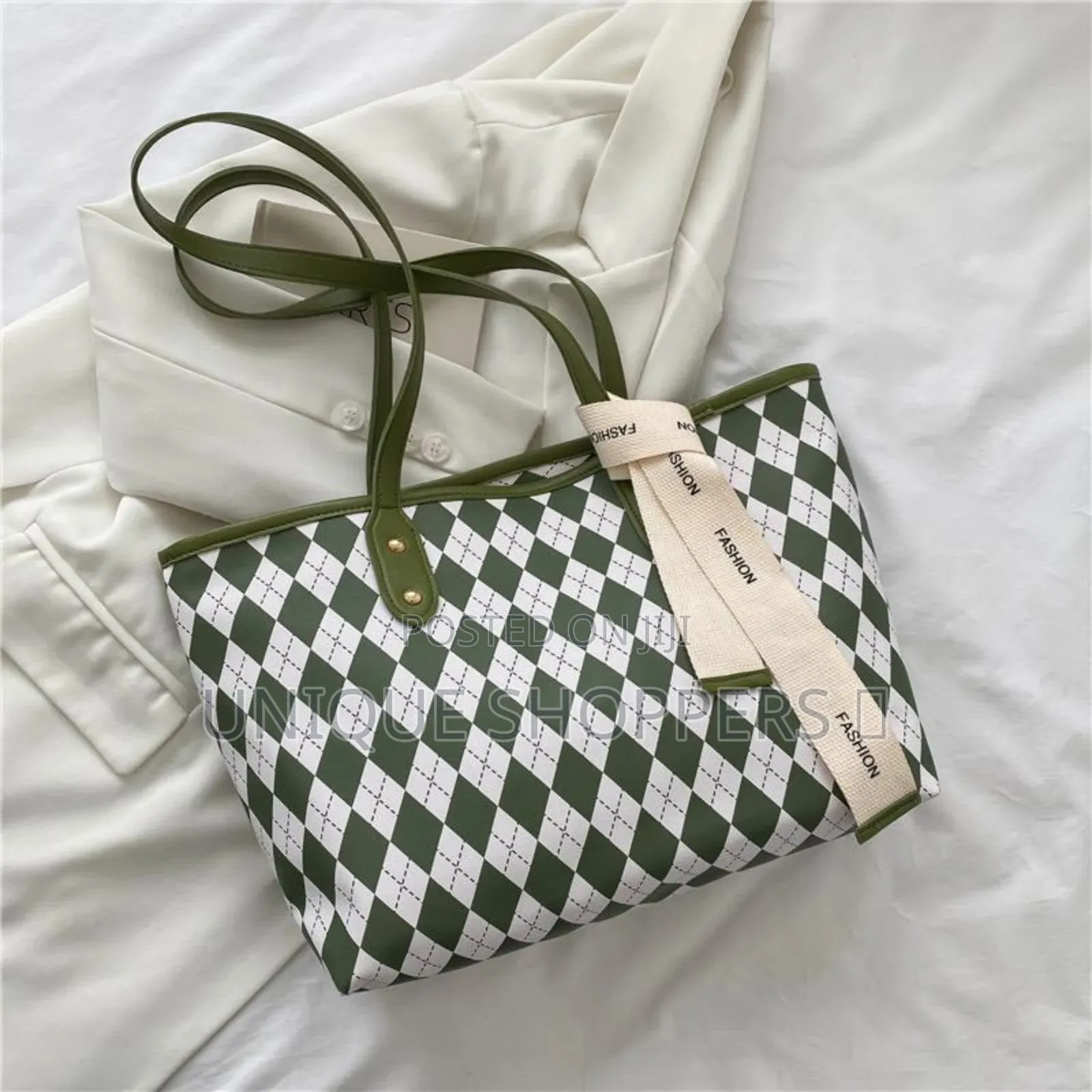 Diamond Lattice Bag/ Shoulder Tote Bag*
