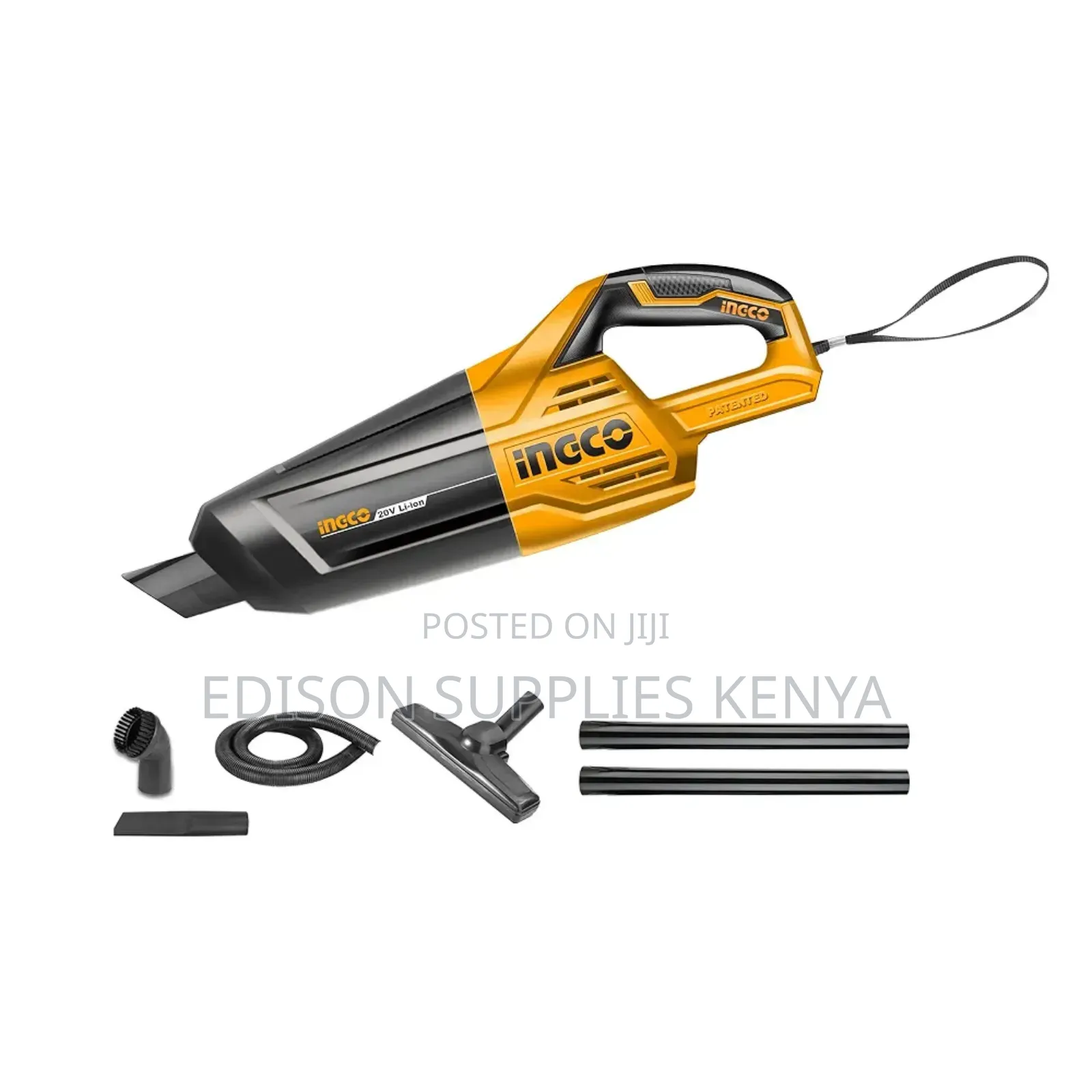Ingco Cordless Handheld Vacuum Cleaner 20v + Battery Powerful