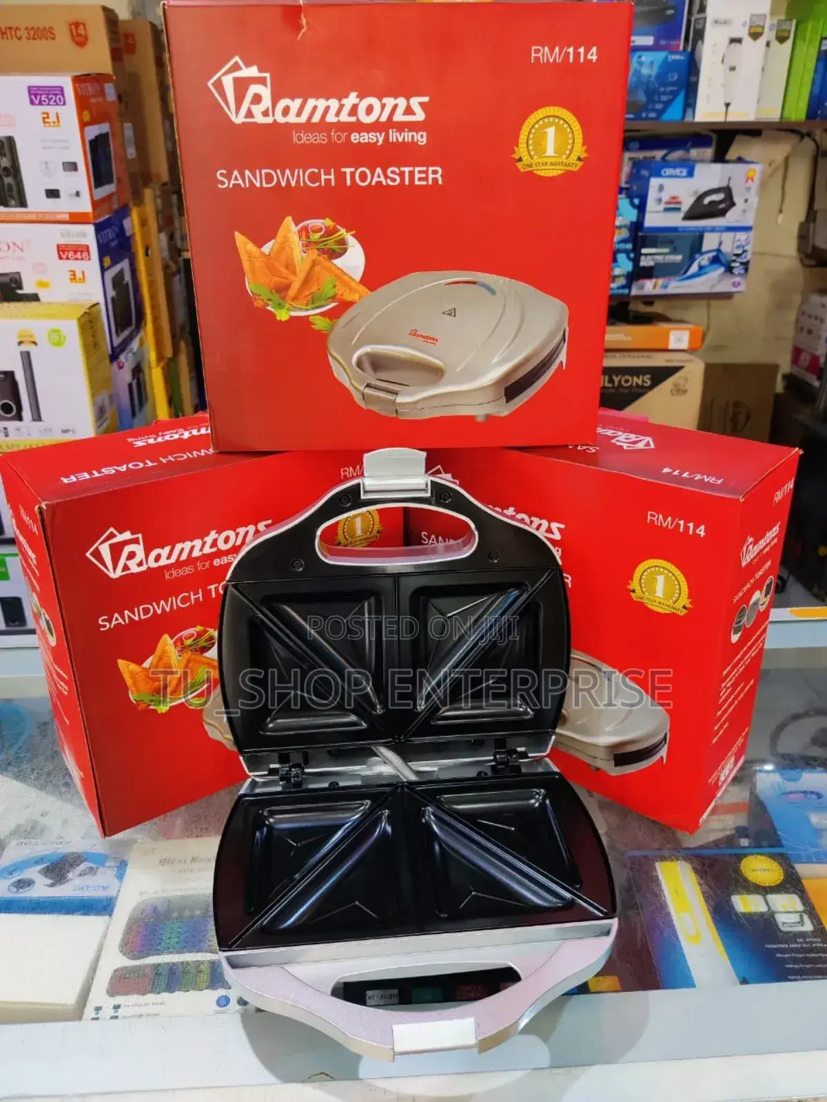 Sandwich Maker ! *Ramtons Rm11