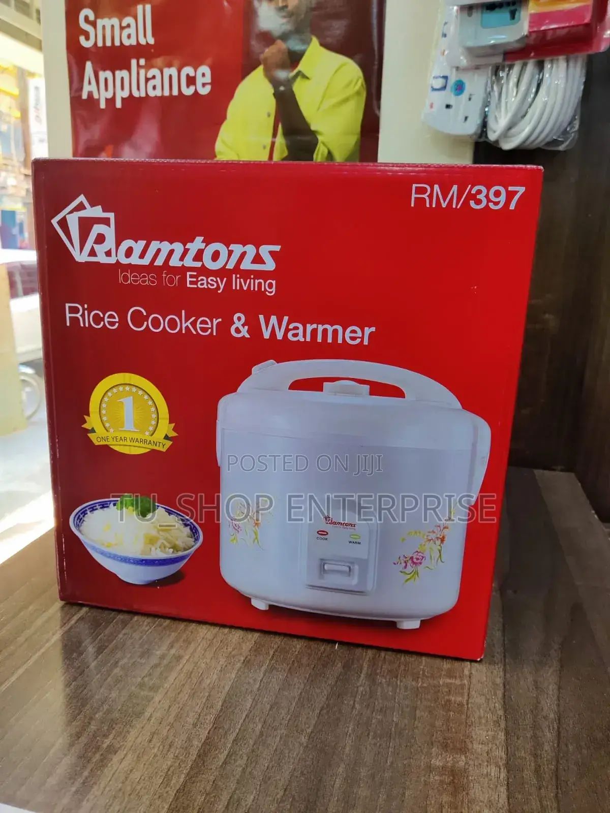 *Ramtons Rice Cooker+ Steamer