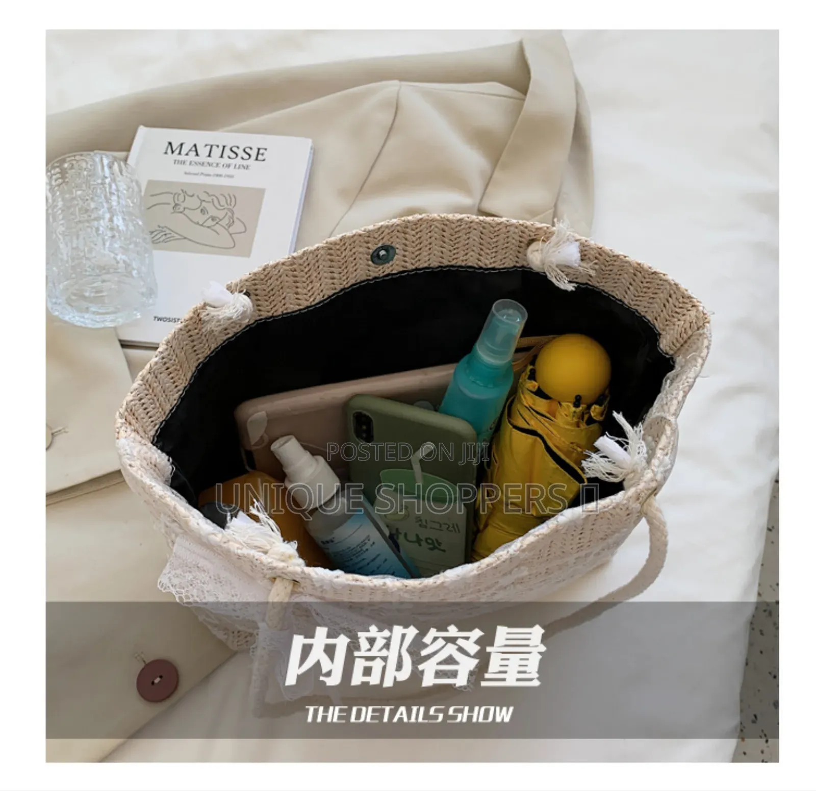 Straw Braided Women Handbag*