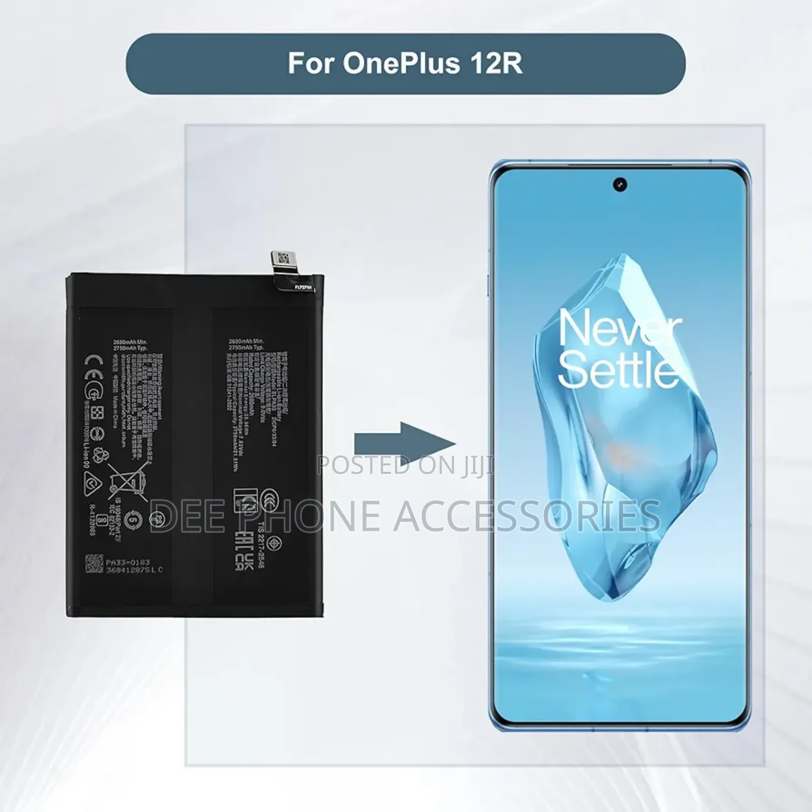 Blpa 33 Oneplus12r Phone Battery