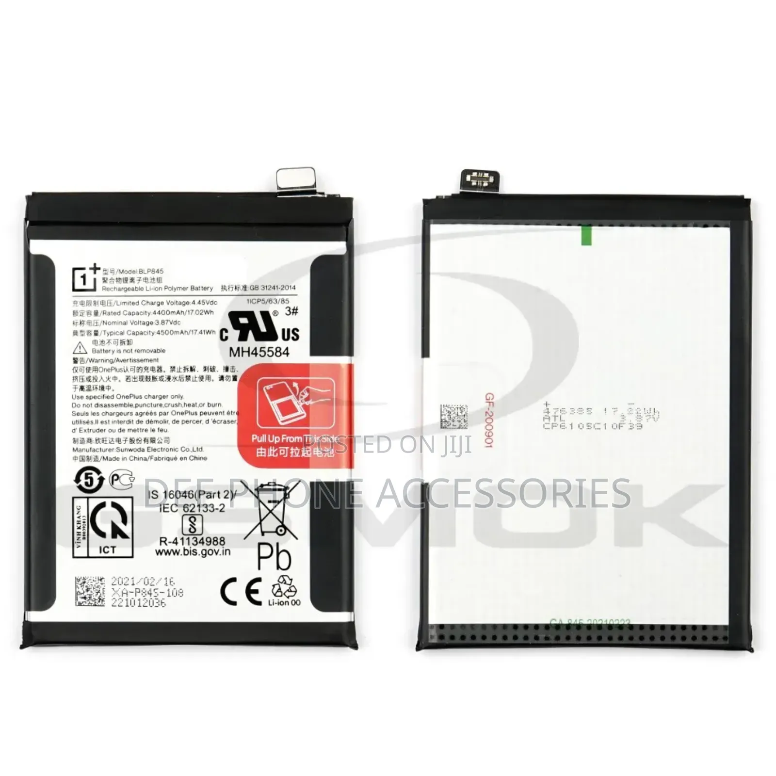 Original Oneplus Ce Lite Phone Battery