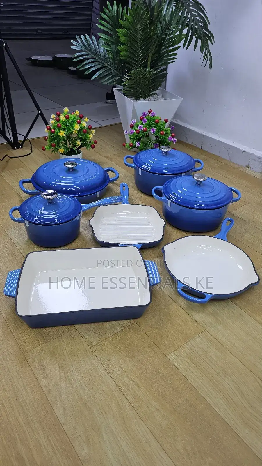 11pcs Enamel Cast Iron Cooking Pots*
All Colours Available