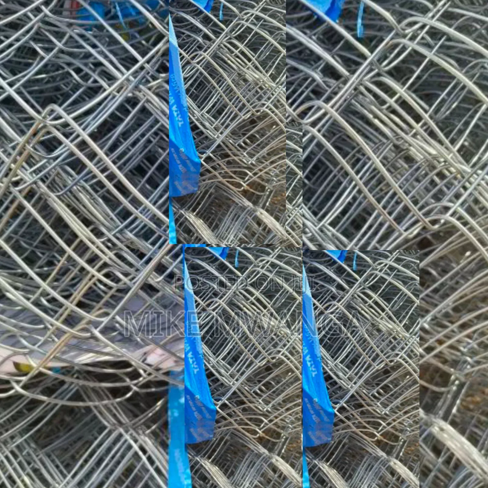 12.5g Steel Wire/ Chain Link 80x80 6ft Tall