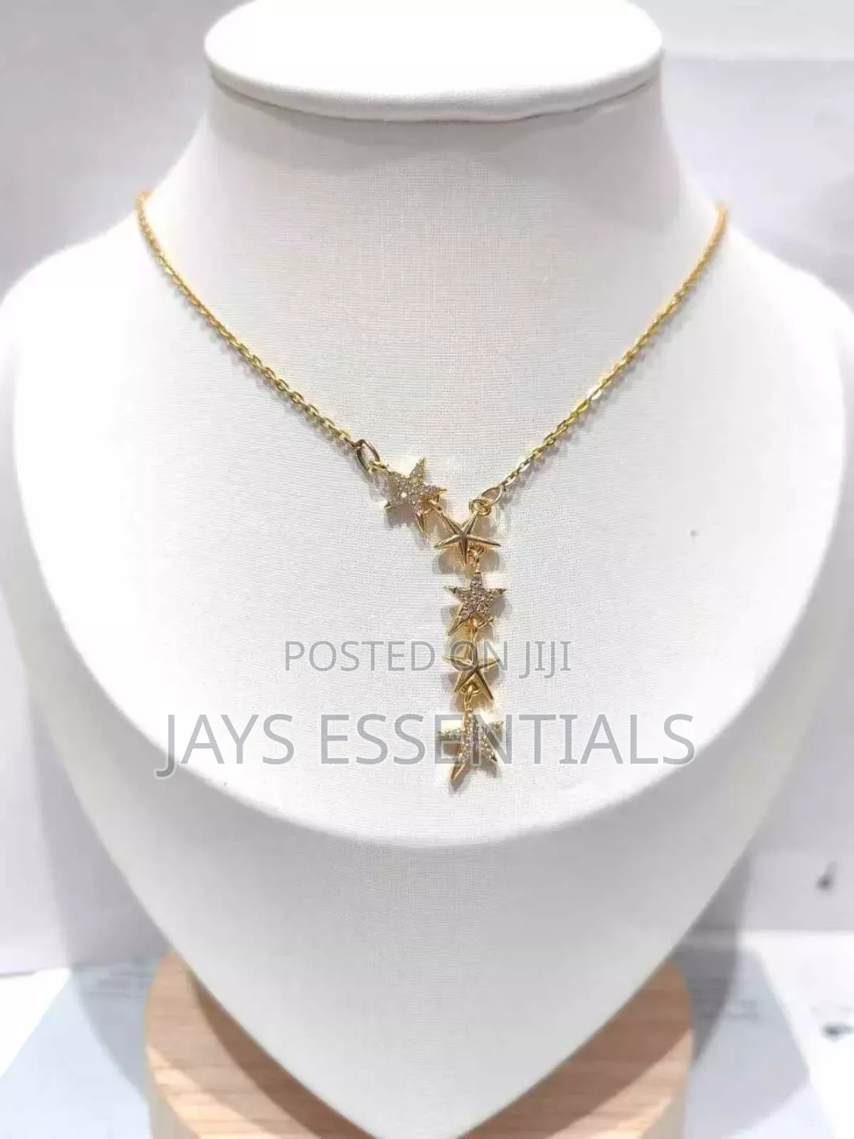 Bedazzled Gold Necklaces