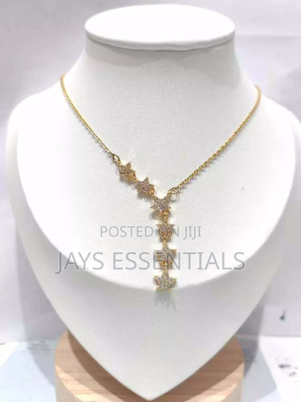 Bedazzled Gold Necklaces